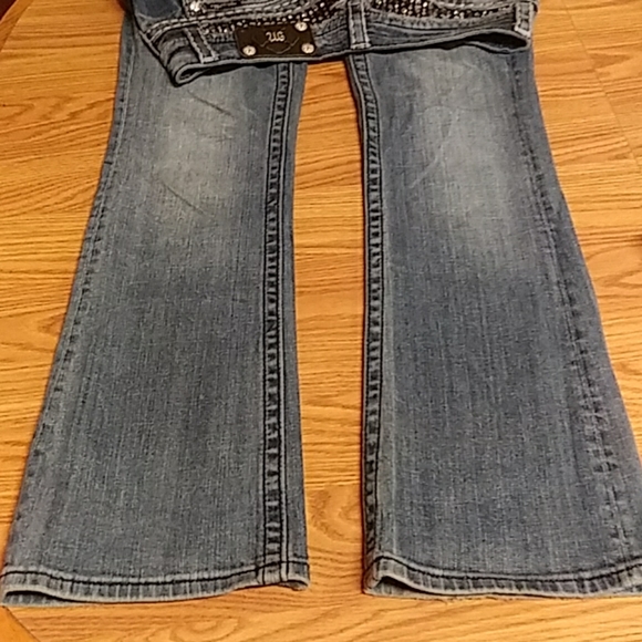 Miss me embellished distressed women's jeans sz 25 - Picture 5 of 8